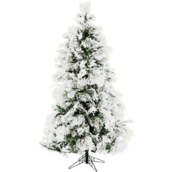 Almo Fulfillment Services Llc Christmas Time Artificial Christmas Tree - 6.5 Ft. Frosted Fir - No Lights CT-FF065-NL
